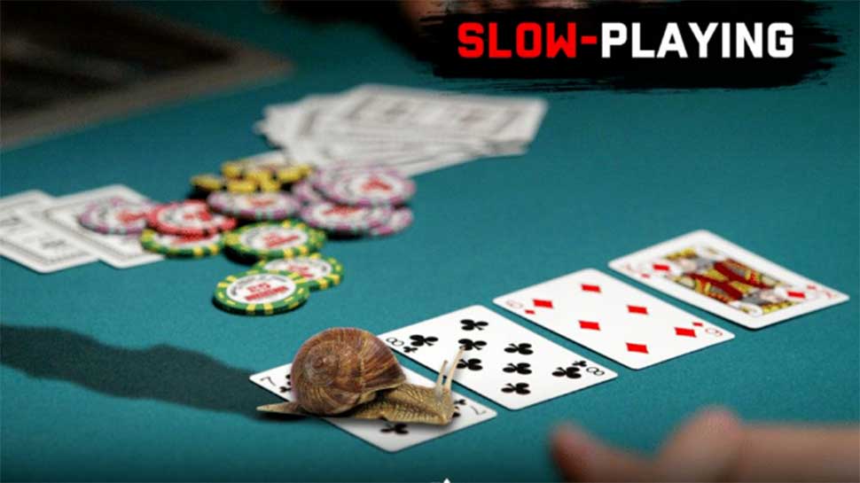 ClubGG撲克教學：德州撲克桌上兩個適合慢打的場合 ClubGG slowplay