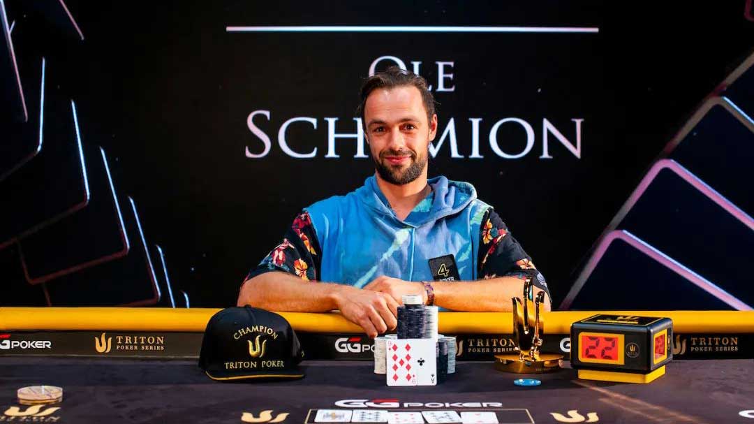 Triton系列賽 : Ole Schemion在50K錦標賽中贏得135萬獎金