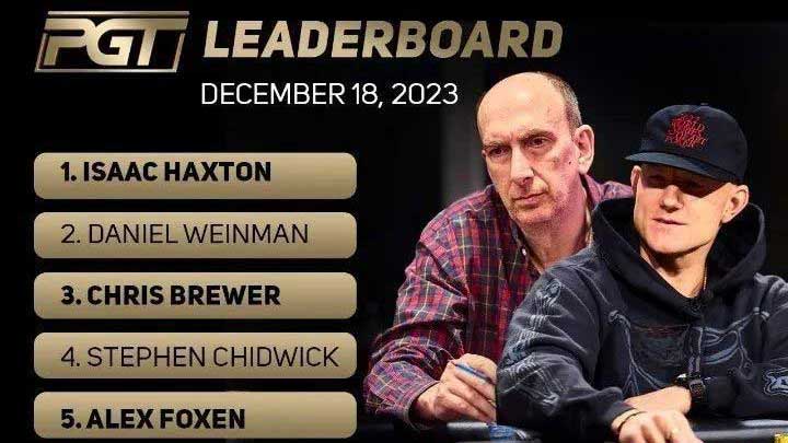 WSOP天堂賽 後Erik Seidel和Jason Koon在PGT排行榜名次攀升!