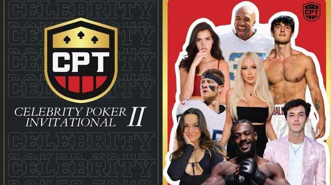 TikTok明星Griffin Johnson 為名人撲克巡迴賽第二屆邀請賽做準備