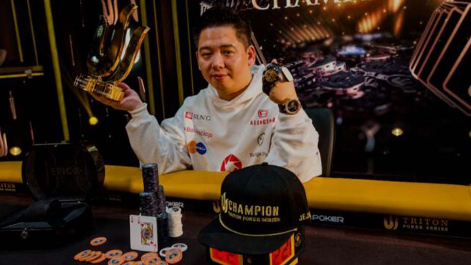 Triton濟州站 談軒獲短牌主賽冠軍 中國選手周全獲第5名