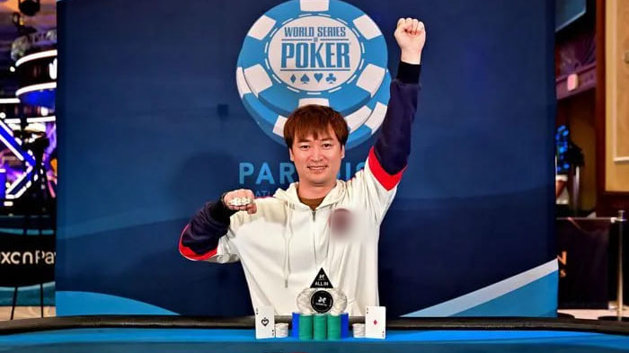 湖北選手余磊 以9BB逆風翻盤奪得WSOP金手鏈