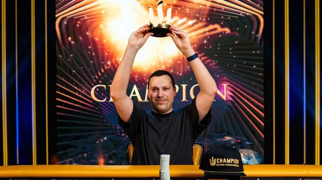 Triton超級(jí)豪客系列賽 三冠王Artur Martirosian有機(jī)會(huì)成為POY?